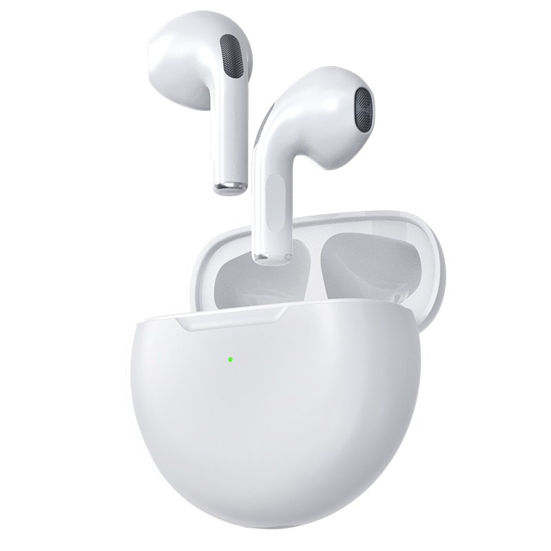 Pro6 Wireless Bluetooth Headphones Earphones Mini Heaset with Charging Case Waterproof Earbuds austiņas