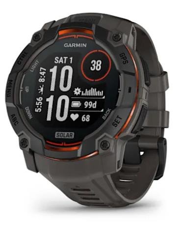 Garmin SMARTWATCH INSTINCT 3 SOLAR/BLK/CHARC 010-02935-00