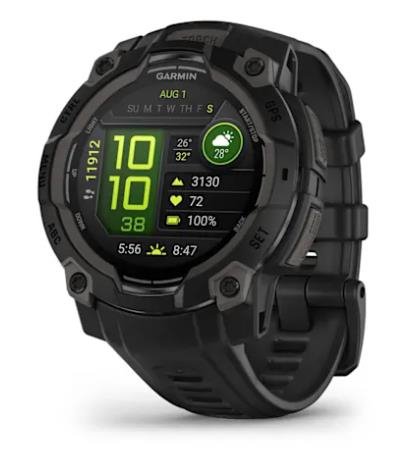 Garmin SMARTWATCH INSTINCT 3 AMOLED/BLACK/BLK 010-02936-00
