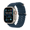 Apple Watch Ultra 2 LTE 49mm Titanium Case with Ocean Band - Blue
