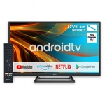 Estar Android TV 32"/82cm 2K HD LEDTV32A1T2 Black