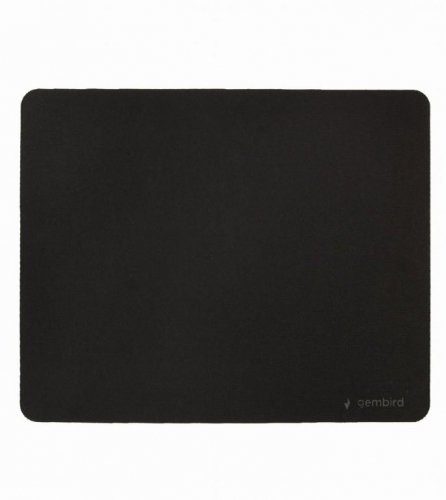 Gembird MOUSE PAD CLOTH RUBBER/BLACK MP-S-BK