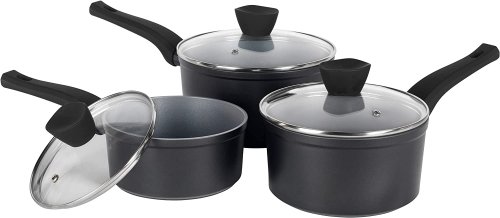 Russell hobbs RH01706EU Pearlised saucepan set 3pcs