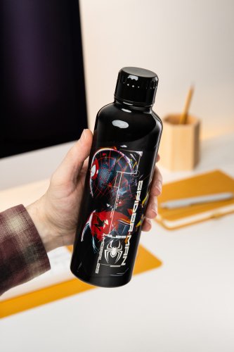 Paladone Spiderman Miles Morales Metal Water Bottle