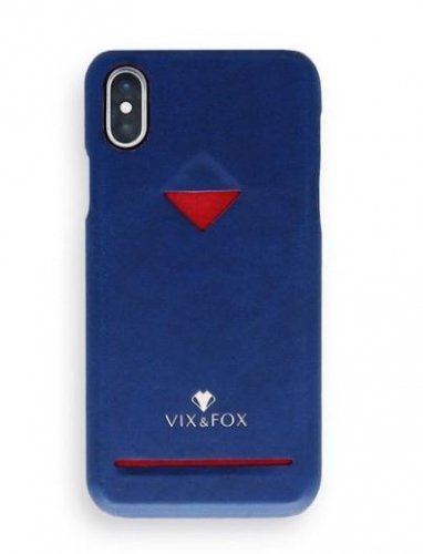 Vixfox Card Slot Back Shell for Samsung S9 navy blue