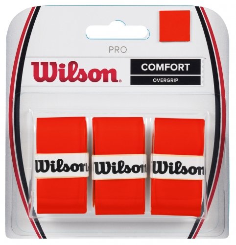 Wilson gripi PRO OVERGRIP BURN oranžs 3gb./iep.