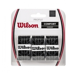 Wilson gripi new WILSON PROFILE OVERGRIP melns 3gb./iep.