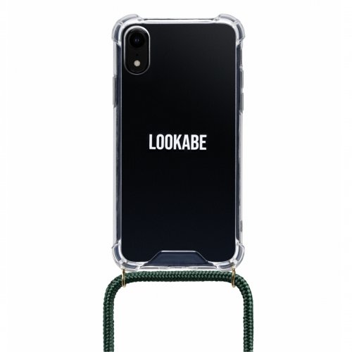 Lookabe necklace iPhone Xr gold green loo014