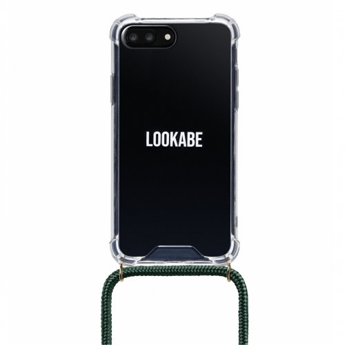 Lookabe necklace iPhone 7/8+ gold green loo012