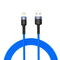 Tellur Data cable USB to Lightning with LED Light, 3A, 1.2m blue