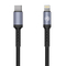 Tellur Data cable Type-C To Lightning, 2A, PD18W 1m, Nylon black