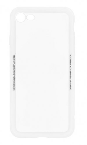 Tellur Cover Glass Simple for iPhone 8 white