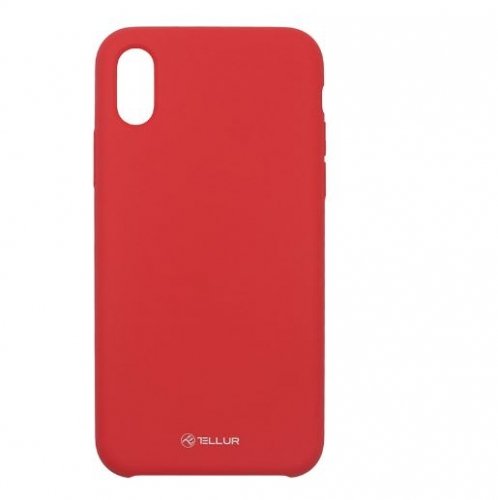 Tellur Cover Liquide Silicone for iPhone XS red