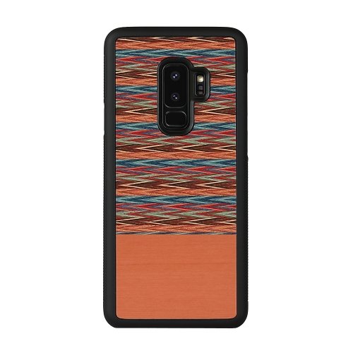 Samsung MAN&amp;WOOD SmartPhone case Galaxy S9 Plus browny check black
