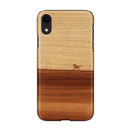 Apple MAN&amp;WOOD SmartPhone case iPhone XR mustang black