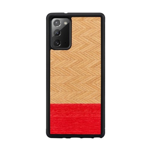Man&amp;wood MAN&amp;WOOD case for Galaxy Note 20 herringbone azalea black