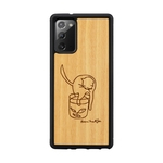 Man&wood MAN&WOOD case for Galaxy Note 20 cat with fish