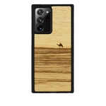 Man&wood MAN&WOOD case for Galaxy Note 20 Ultra terra black