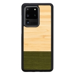 Man&wood MAN&WOOD case for Galaxy S20 Ultra bamboo forest black