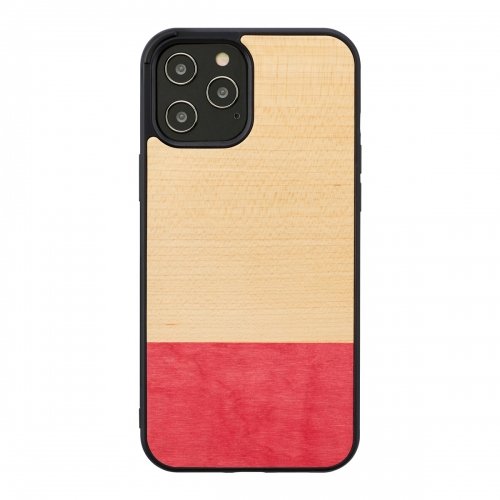 Man&amp;wood MAN&amp;WOOD case for iPhone 12/12 Pro miss match black