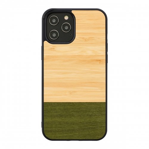 Man&amp;wood MAN&amp;WOOD case for iPhone 12 Pro Max bamboo forest black