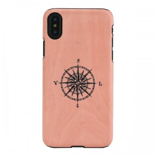 Man&amp;wood MAN&amp;WOOD SmartPhone case iPhone X/XS compass black