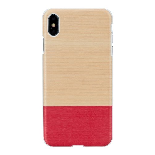 Man&wood MAN&WOOD SmartPhone case iPhone XS Max miss match white