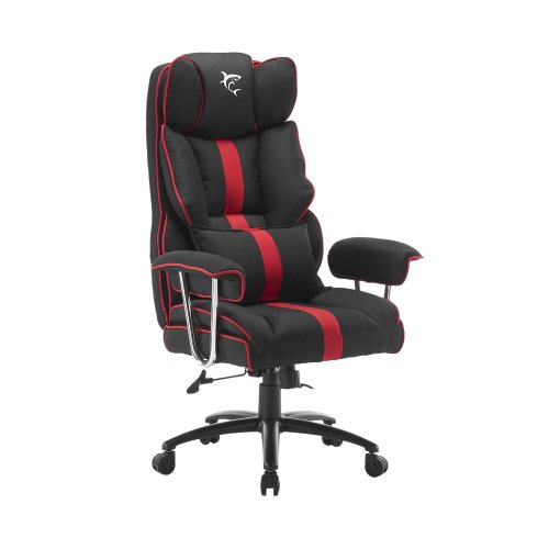 White shark LE MANS Gaming Chair black/red