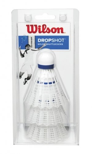 Wilson badmintons WILSON DROPSHOT WHITE volāni