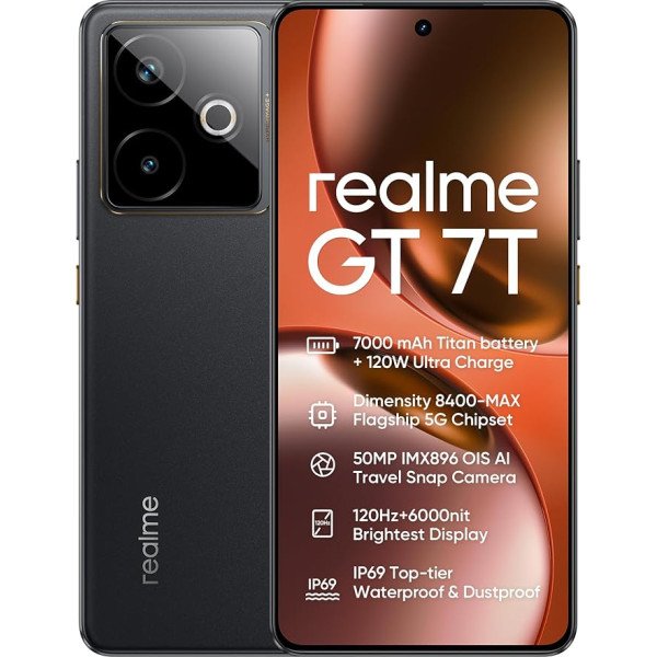 Realme GT 7T 12/512GB IceSense Black