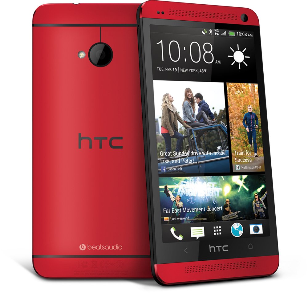 HTC One M7 801 Red