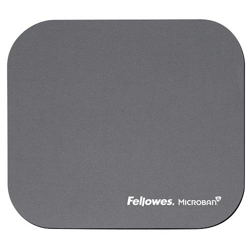 Fellowes MOUSE PAD MICROBAN/SILVER 5934005