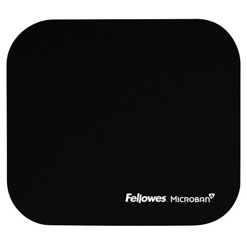 Fellowes MOUSE PAD MICROBAN/BLACK 5933907