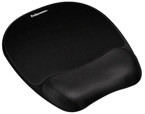Fellowes MOUSE PAD MEMORY FOAM/BLACK 9176501
