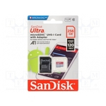 Sandisk Ultra MicroSDXC 256GB + SD Adap 120MB/s A1 Black
