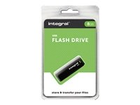 Integral memory plc INTEGRAL Pendrive USB2.0 8GB black