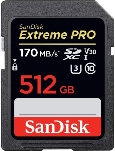 Sandisk by western digital MEMORY SDXC 512GB UHS-1/SDSDXXD-512G-GN4IN SANDISK