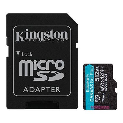 Kingston 512GB microSDXC + Adapter
