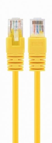Gembird PATCH CABLE CAT5E UTP 0.25M/YELLOW PP12-0.25M/Y