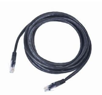 Gembird PATCH CABLE CAT5E UTP 1M/BLACK PP12-1M/BK