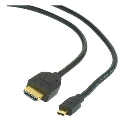 Gembird CABLE HDMI-MICRO HDMI 3M V.2.0/BLK CC-HDMID-10