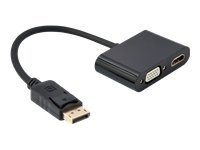 Gembird I/O ADAPTER DISPLAYP. TO HDMI/VGA A-DPM-HDMIFVGAF-01