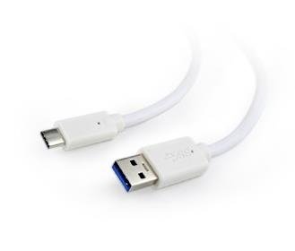 Gembird CABLE USB-C TO USB3 1.8M WHITE/CCP-USB3-AMCM-6-W