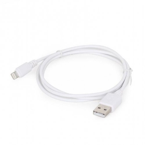 Gembird CABLE LIGHTNING TO USB2 2M/WHT CC-USB2-AMLM-2M-W
