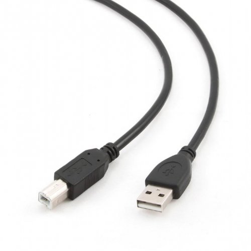 Gembird CABLE USB2 AM-BM 3M/BLACK CCP-USB2-AMBM-10
