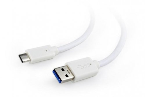 Gembird CABLE USB-C TO USB3 3M WHITE/CCP-USB3-AMCM-W-10