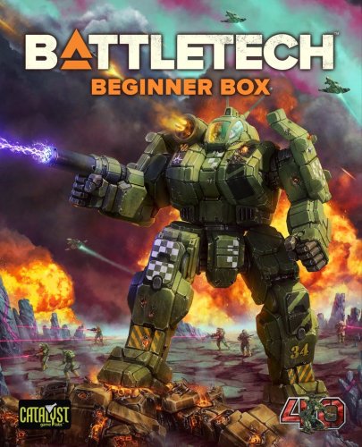 Catalyst game labs BattleTech Beginner Box 40th Anniversary