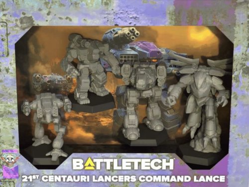 Catalyst game labs BattleTech: 21st Centauri Lancers Command