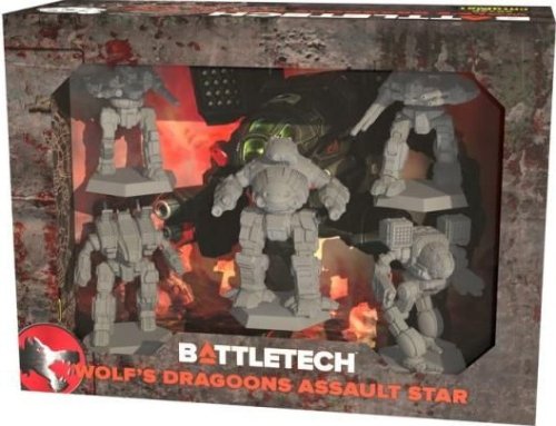 Catalyst game labs BattleTech: Wolf's Dragoons Assault Star