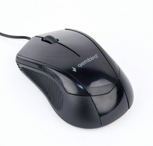 Gembird MOUSE USB OPTICAL/BLACK MUS-3B-02